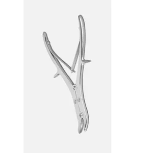 Pinza Quirúrgica Veterinaria Curva de Doble Acción de 250 mm, Instrumento de Cirugía Ortopédica de Acero Inoxidable - Product Image 4