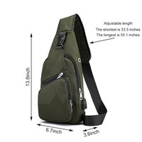 Tas selempang desain terbaru kapasitas besar, tas selempang bisa dicuci harga murah