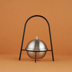 Cuenco de fecha árabe más vendido en estilo de Oriente Medio Mini ollas Khajoor con soporte para el hogar Cocina Servware Cuencos de fecha de chocolate - Product Image 4