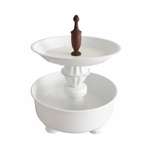 Support de présentation et de service en métal à 3 niveaux de qualité supérieure, finition acier, organisateur de rangement de cuisine pour cupcakes, desserts, prix bas - Product Image 2