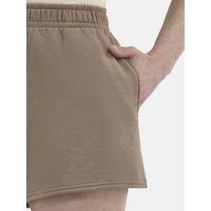 Pantalones cortos deportivos de algodón 100% para mujer, sudor de verano, gimnasio, correr, senderismo, ropa de entrenamiento informal con bolsillos, cintura media - Product Image 2