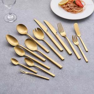 Juego de Cubiertos de Acero Inoxidable de Calibre Grueso para Catering, Hoteles y Fiestas |   Cubiertos Modernos Ecológicos para Uso Profesional - Product Image 2