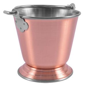 Best Grade Pure Copper <b>Bucket</b> Drinking Water Storage with Polished Look & High Durability for Home and Commercial Use from India - Product Image 3