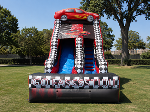 Parque Infantil Inflable Profesional 7x3,5x4,5 m – Tobogán Inflable de PVC – Uso Profesional en Exteriores/Interiores/Agua – Cumple con las Normas de la UE - Product Image 1