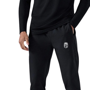 Pantalons de survêtement en molleton pour homme, bas de survêtement, tissu doux et chaud pour l'hiver, vêtements décontractés - Product Image 4