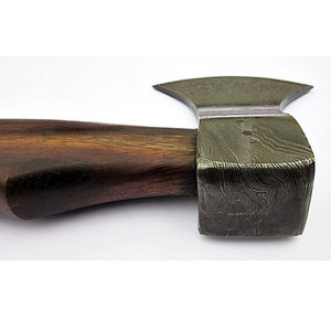 Hacha de acero de Damasco Profesional servicio OEM ODM calidad superior personalizada al por mayor con detalles hechos a mano y mango de madera - Product Image 2