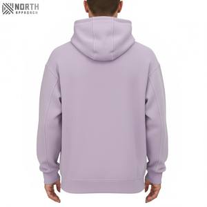 2025 conception personnalisée poids lourd 100% coton sweats à capuche pour hommes pull Streetwear survêtements Denimes bouffée impression polaire à capuche - Product Image 1