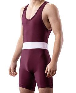 Service de fabrication OEM, nouvelle conception, ensemble de lutte confortable, imprimé par sublimation, respirant, haute qualité, professionnel, 100% - Product Image 3