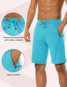 กางเกงขาสั้นแฟชั่นลำลองสำหรับผู้ชายทำจากผ้าฝ้ายพรีเมี่ยมเหมาะสำหรับใส่สบายและทนทานในชีวิตประจำวัน - Product Image 5