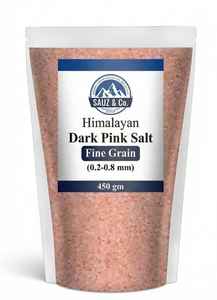 Sal Rosa del Himalaya Premium de Grano Fino en Bolsa con Cierre, 200 g, Sal de Mesa Gourmet, Marca Sauz & Co, Directo de Fábrica - Product Image 2