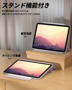 Transporte rápido profissional PU Pencil Charging Auto Wake Sleep Blue Protective Case para Pro 11 12.9 polegadas - Product Image 3