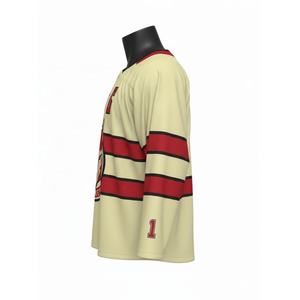 Maillots de hockey sur glace personnalisés en maille polyester de 280 grammes, fabricant pour les équipes, uniformes de sublimation de qualité professionnelle pour les clubs américains - Product Image 3