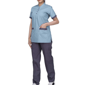 Wholesale Medical Uniform For Women's Two-Piece Medical Uniform Set for Healthcare with Short Sleeve Top & Trousers - Product Image 1