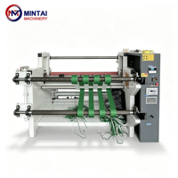 Machine de découpe et de rembobinage de matériaux autocollants Mintai, découpeuse et rembobineuse de rouleaux de film adhésif