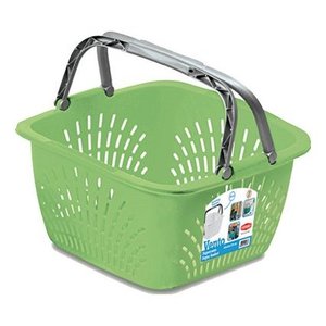 Cesta <b>plastica</b> con manici (40x40x23cm) VENTO Assortito PR0163 - Product Image 3