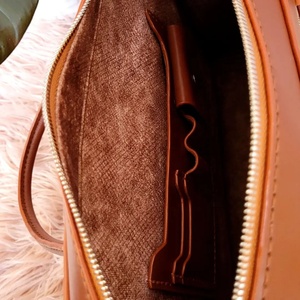 Superior Quality Genuine <b>Soft</b> <b>Leather</b> Handmade Shoulder <b>Bag</b> With Zipper Pocket Hand <b>Bag</b> Top Indian Supplier Manufacturer - Product Image 3