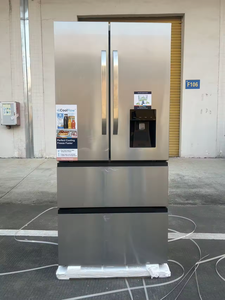 Refrigerador de Doble Puerta con Dispensador de Agua, Gran Capacidad de 628 Litros, Enfriamiento por Aire, Uso Doméstico y Comercial, Estilo Francés - Product Image 3