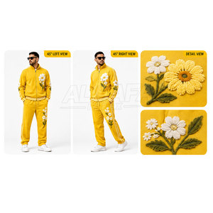 Trajes Deportivos de Chenilla Bordada Resistentes y Ligeros, Ropa Casual, Trajes Deportivos de Chenilla Bordada - Product Image 5