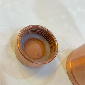 Botella de diseño liso ergonómico a prueba de fugas Doctor Choice marrón cobre moderno para almacenamiento y bebida botella de agua de cobre personalizada - Product Image 6