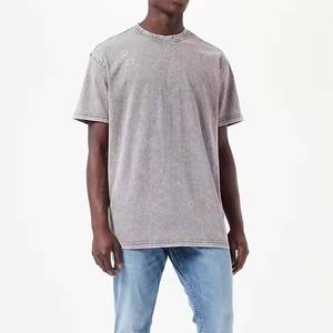 2025 été o-cou T-Shirts pour hommes unisexe de haute qualité 100% coton Logo personnalisé Design de mode doux respirant tricoté Style - Product Image 3