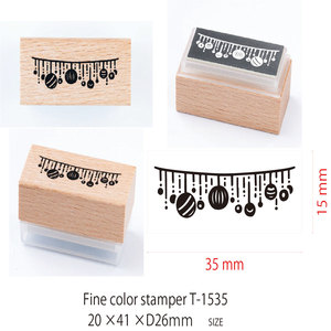 Timbre de bureau uni de qualité exceptionnelle largeur de 35mm et couleur fine de hauteur de 15mm pour la décoration - Product Image 5