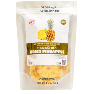 Prêt à expédier fruits secs ananas séchés fruits secs au détail emballage personnalisé du Vietnam - Product Image 5