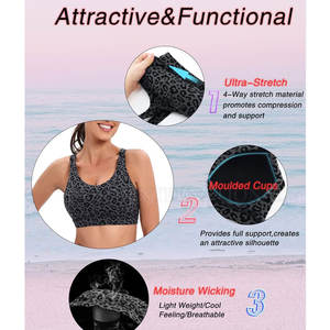 2024 camouflage impression femmes sport soutien-gorge en gros femmes sport soutien-gorge meilleure vente femmes sport soutien-gorge - Product Image 4