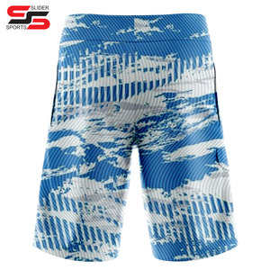 กางเกงว่ายน้ำขาสั้นสำหรับผู้ชายชุดเล่นยิมสีพื้นกางเกงขาสั้นใส่เล่นกีฬากางเกงว่ายน้ำกลางแจ้งออกแบบได้ตามต้องการ - Product Image 2