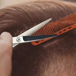 กรรไกรตัดผมสแตนเลส6.5นิ้วสำหรับช่างตัดผมกรรไกรปลายแหลม - Product Image 5