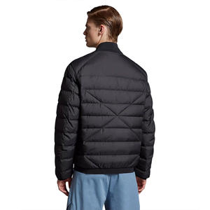 Manteau d'hiver léger pour hommes personnalisé en gros Veste matelassée matelassée Vestes gonflées de bombardier à la mode décontractées pour l'extérieur - Product Image 3
