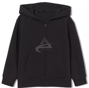 Ropa para bebés y niños, sudaderas con capucha, fácil de usar, cierre de cremallera, anticontracción, la mejor variedad de colores al por mayor, sudaderas con capucha para bebés de 300GSM - Product Image 2