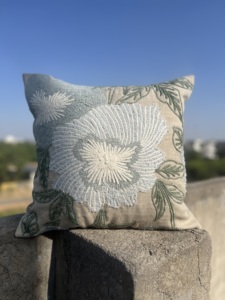 ปลอกหมอนผ้าฝ้ายปักสวยงามขนาด45X45ซม. ตกแต่งบ้านสไตล์ชนเผ่าสำหรับโซฟาโซฟาหรือเก้าอี้ - Product Image 2