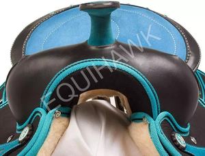 Coraza de caballo de barril sintético occidental ligera de alta calidad, coraza de cabeza de caballo de calidad, para propietarios de caballos - Product Image 6