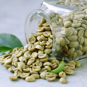 Grains de café vert Arabica biologique du Vietnam certifiés ISO 22000, taille 18, 100% naturel, qualité AA+, Lam Dong Vietnam, usine TNFOOD - Product Image 1