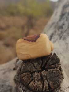 Bague de mariage en bois de style vintage classique unisexe, vente chaude, meilleur cadeau à prix abordable - Product Image 4