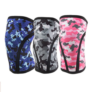 Support de genou en néoprène léger avec ajustement réglable pour l'haltérophilie Fitness Logo personnalisable - Product Image 3