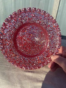 Round Resin Plate <b>for</b> Serving Durable Plate Perfect <b>for</b> Gifting or Interior Styling - Product Image 2