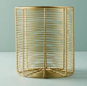 Cesta de almacenamiento para el hogar pequeña con forma cuadrada de cubo de Metal de alta calidad con forma personalizada moderna de lujo - Product Image 3