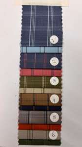 Tela de Alta Calidad Spencer 58, Tejido con Patrón Impreso, Teñido con Hilo, Diseño Dobby a Cuadros para Prendas, Camisas para Niños, Exportación Internacional - Product Image 4