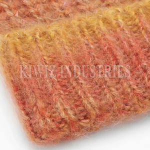 Fabrication sur mesure avec logo Mohair Beanie Hats 2024 All Over Print Designer Mohair Beanie Hats à vendre - Product Image 6