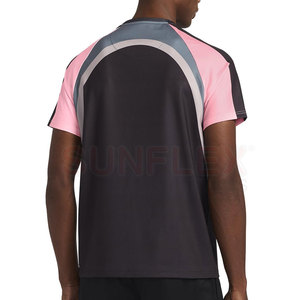 เสื้อฟุตบอลผู้ใหญ่สไตล์โดดเด่น แขนสั้น ระบายอากาศได้ดี น้ำหนักเบา รับผลิตขั้นต่ำน้อย  สีและโลโก้ตามสั่ง - Product Image 4