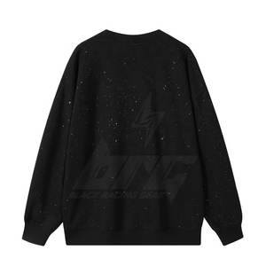 Long Sleeves Cotton Blended <b>Sweatshirts</b> Oversized Men <b>Sweatshirts</b> Polyester Lining Men <b>Sweatshirts</b> - Product Image 2