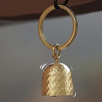 Fabricant de porte-clés cloche de gardien pour vélo et voiture Porte-clés tibétain Porte-clés porte-bonheur