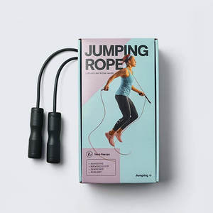 Personalizable Jump Rope Packaging Solutions Mejor OEM Proveedor de Deportes y Fitness Marcas Imprimir su logotipo - Product Image 5