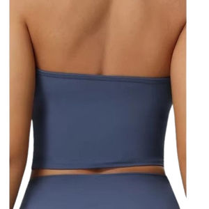 Soutien-gorge de sport antichoc à col halter pour la course, le fitness et le yoga – Qualité supérieure, respirant, confortable et offrant un excellent maintien - Product Image 3