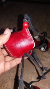 Falconry ฮู้ดสไตล์ดัตช์, มีฮู้ด Khan พร้อมสายรัดทำจากหนังและไนลอนแบบพกพามีทุกขนาดให้เลือก - Product Image 6