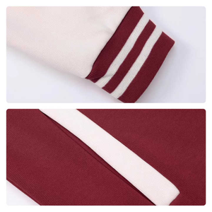 Varsity Baseball Jacket Blend Letterman Vestes Cousues Nom Personnalisé Numéro Logo Grande Taille - Product Image 6