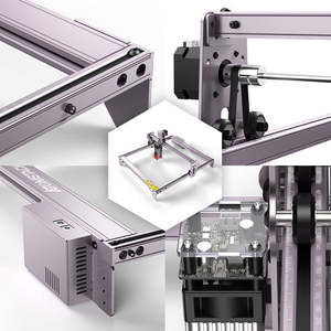 Giá thấp nhất A5 PRO 40 Wát cố định-focus Laser Cutter kim loại mini Máy khắc laser cho đồ trang sức Kính mát gỗ - Product Image 2