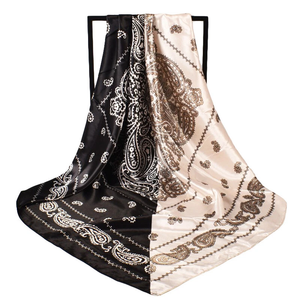 Tissu bandana personnalisé, écharpes, étiquette blanche de qualité supérieure, service d'approvisionnement en vrac à faible quantité minimale de commande pour la promotion de la marque - Product Image 5