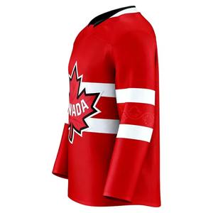 OEM Vente en gros Uniformes de hockey sur glace personnalisés Jersey de sublimation Équipe de hockey Vêtements de sport Respirant Séchage rapide Vêtements de sport - Product Image 2